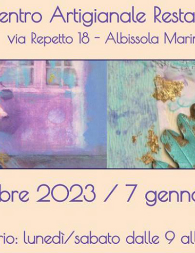 Esposizione “Racconti in vetrina” di Valeria Bruno - dal 2 dicembre al 7 gennaio